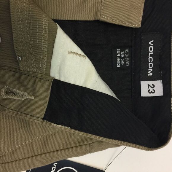 Volcom Short Khaki 10 Slim NWT‎ - Picture 5 of 5